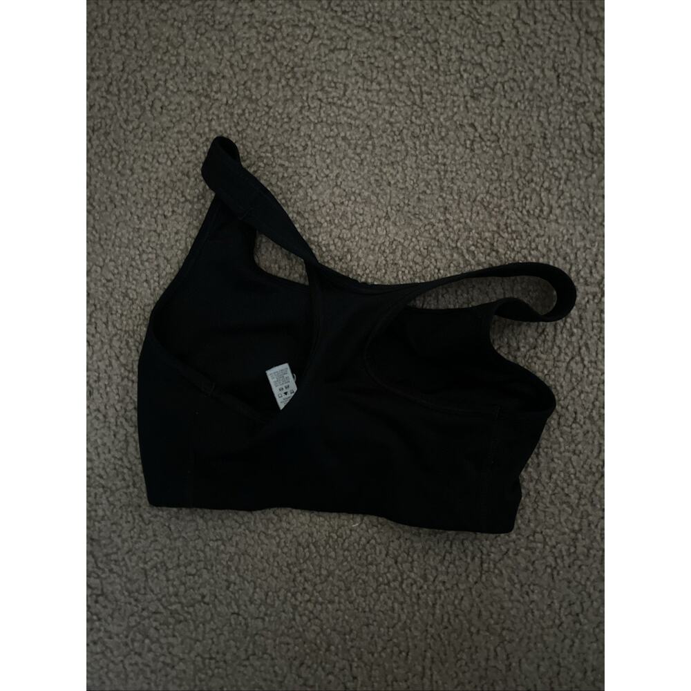 Nike Swoosh Women's Sports Bra Black 899370-010 Medium Support Racerback Medium - Picture 4 of 6